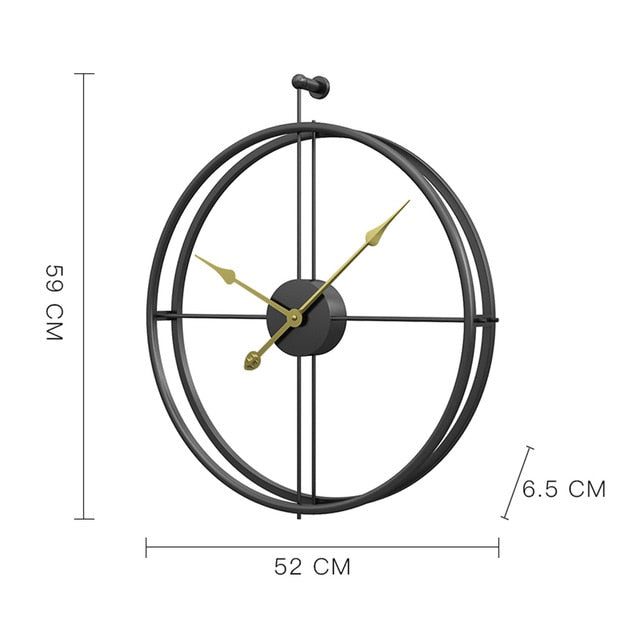 Metal Wall Clock