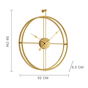 Metal Wall Clock