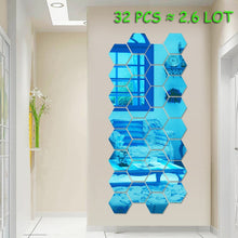 Load image into Gallery viewer, Hexagon Acrylic Mirror