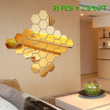 Load image into Gallery viewer, Hexagon Acrylic Mirror