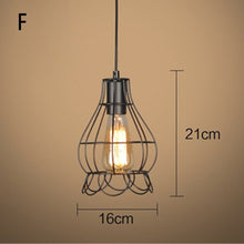 Load image into Gallery viewer, Iron Cage Pendant Lights