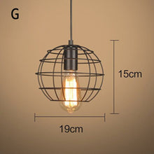 Load image into Gallery viewer, Iron Cage Pendant Lights