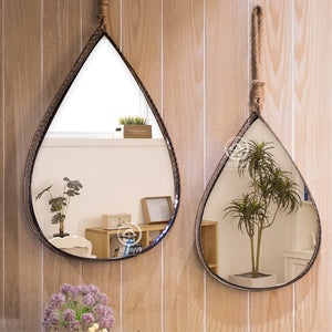 Metal Framed Antique Wall Mirror