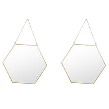 Load image into Gallery viewer, Hexagonal Mirror
