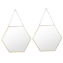 Load image into Gallery viewer, Hexagonal Mirror