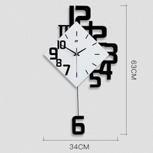 Load image into Gallery viewer, Swing Wall Clock