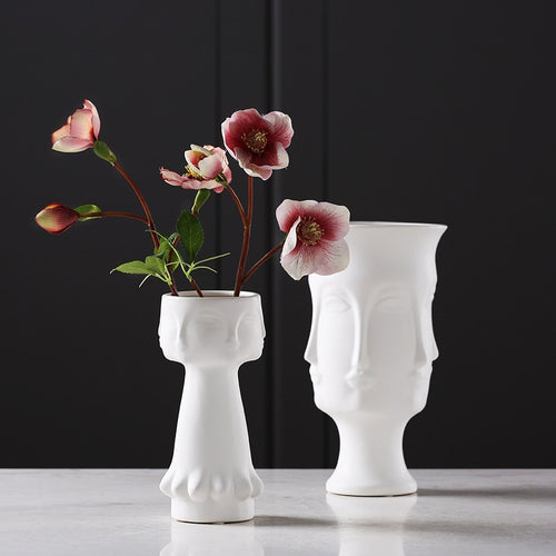 Creative White Vase