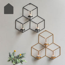 Load image into Gallery viewer, Geometric Candle Holder